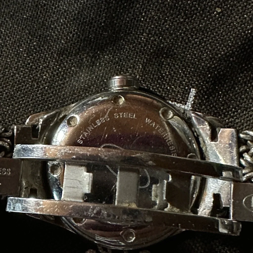 Lois Hill Sterling Silver Women's Watch. My Rolex isn't included! 😀